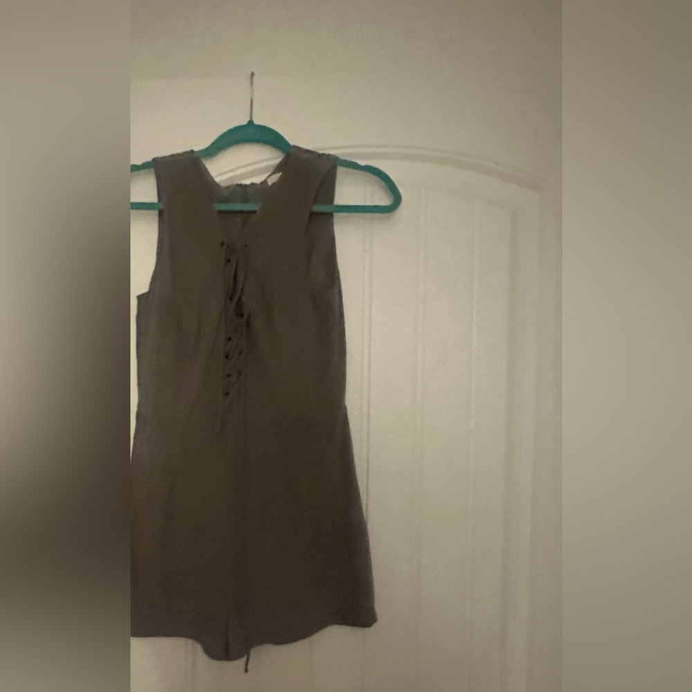 ILLA ILLA Gray Halter Sheath Dress